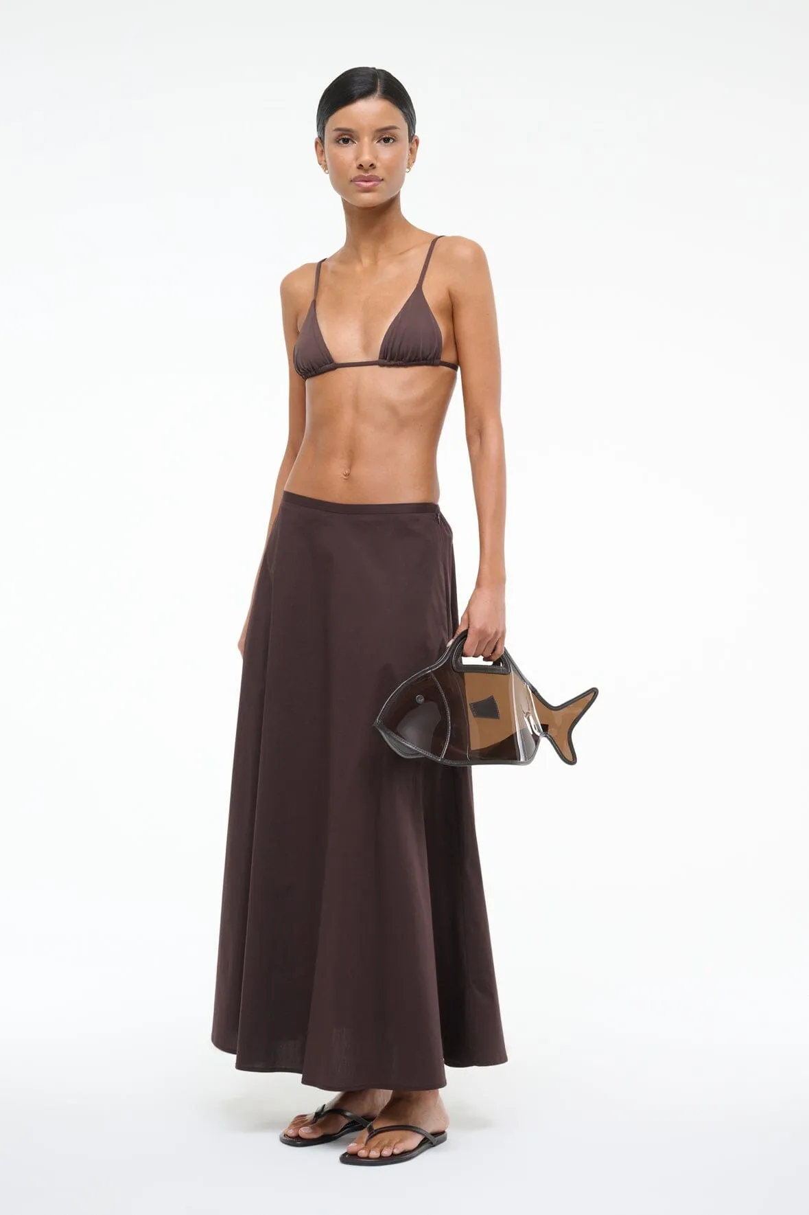 CLEO FISH BAG | ESPRESSO sold by STAUD product image thumbnail 4