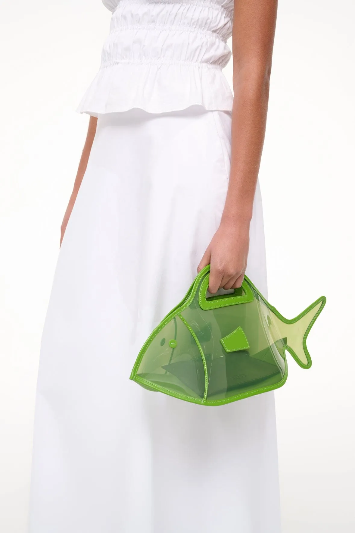 CLEO FISH BAG | MEADOW sold by STAUD product image thumbnail 2