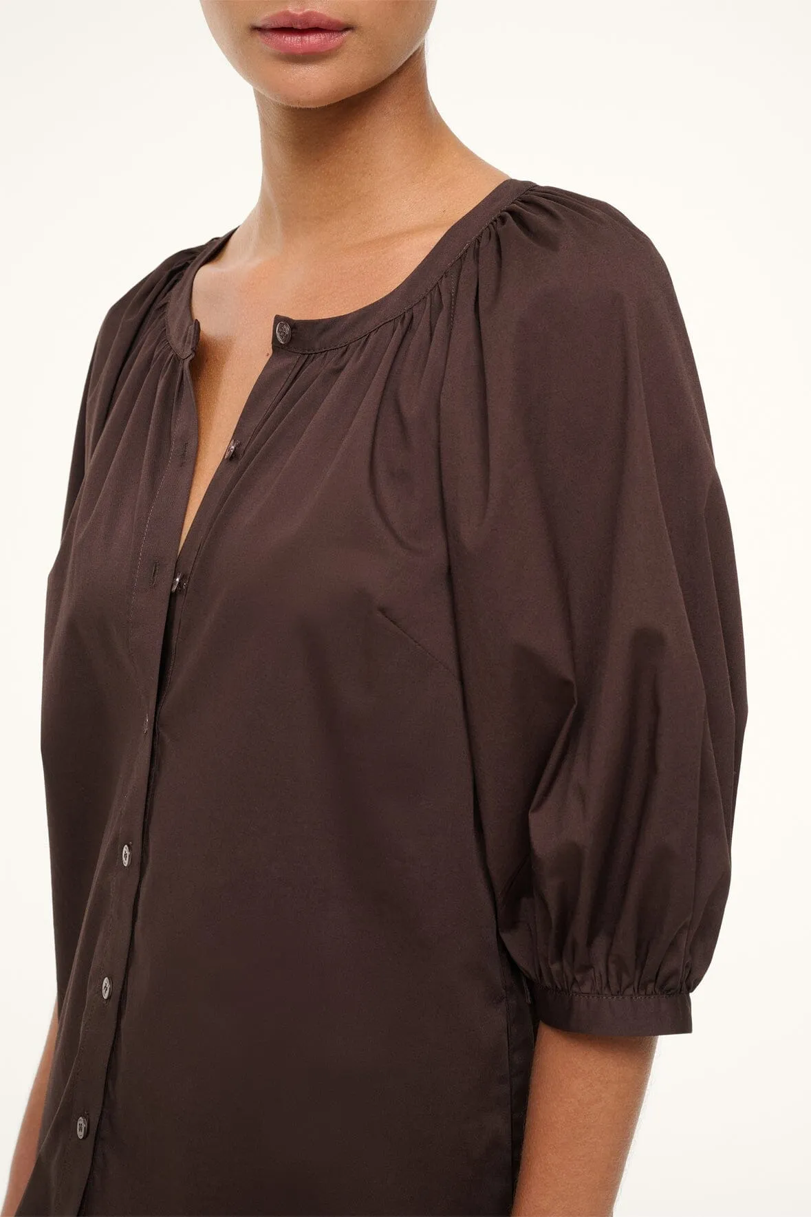 MINI VINCENT DRESS | EARTH sold by STAUD product image thumbnail 5