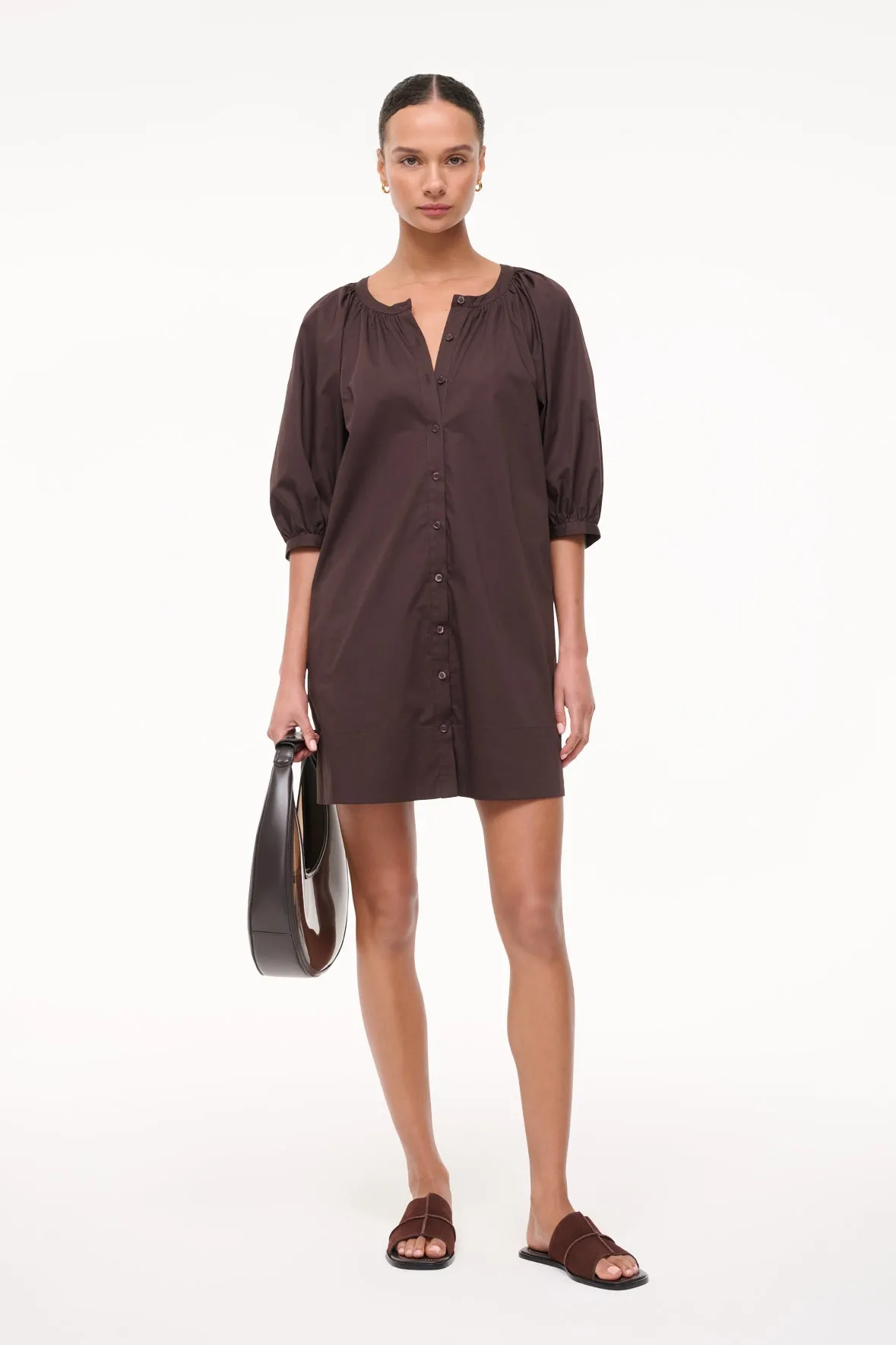 MINI VINCENT DRESS | EARTH sold by STAUD