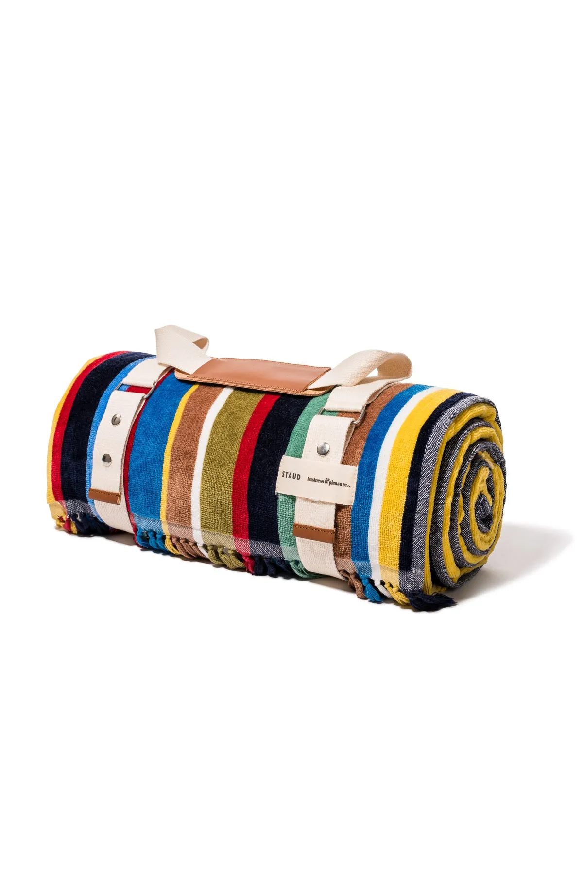 STAUD x BUSINESS & PLEASURE CO. BEACH BLANKET | MARKET STRIPE sold by STAUD