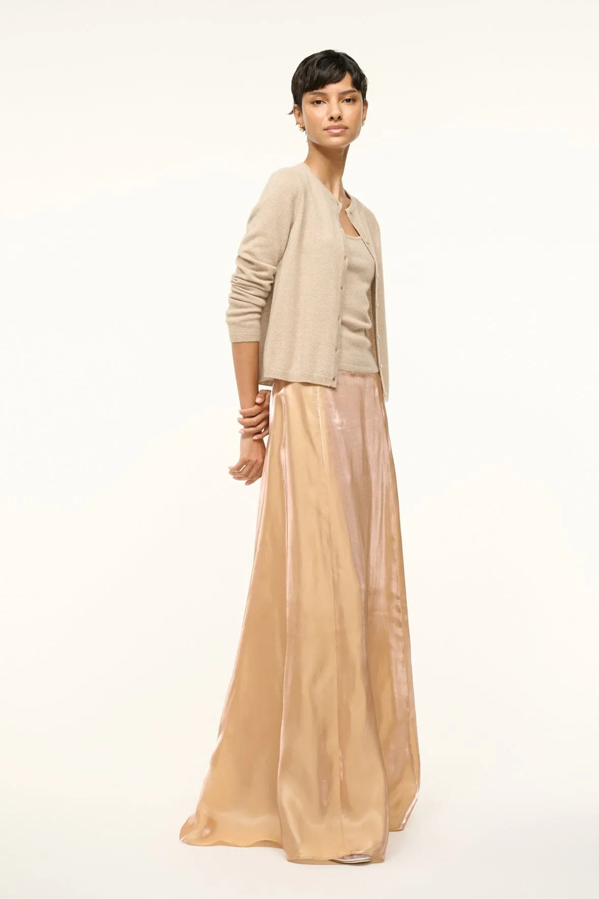 VINCENZO SKIRT | ROSE GOLD sold by STAUD product image thumbnail 2