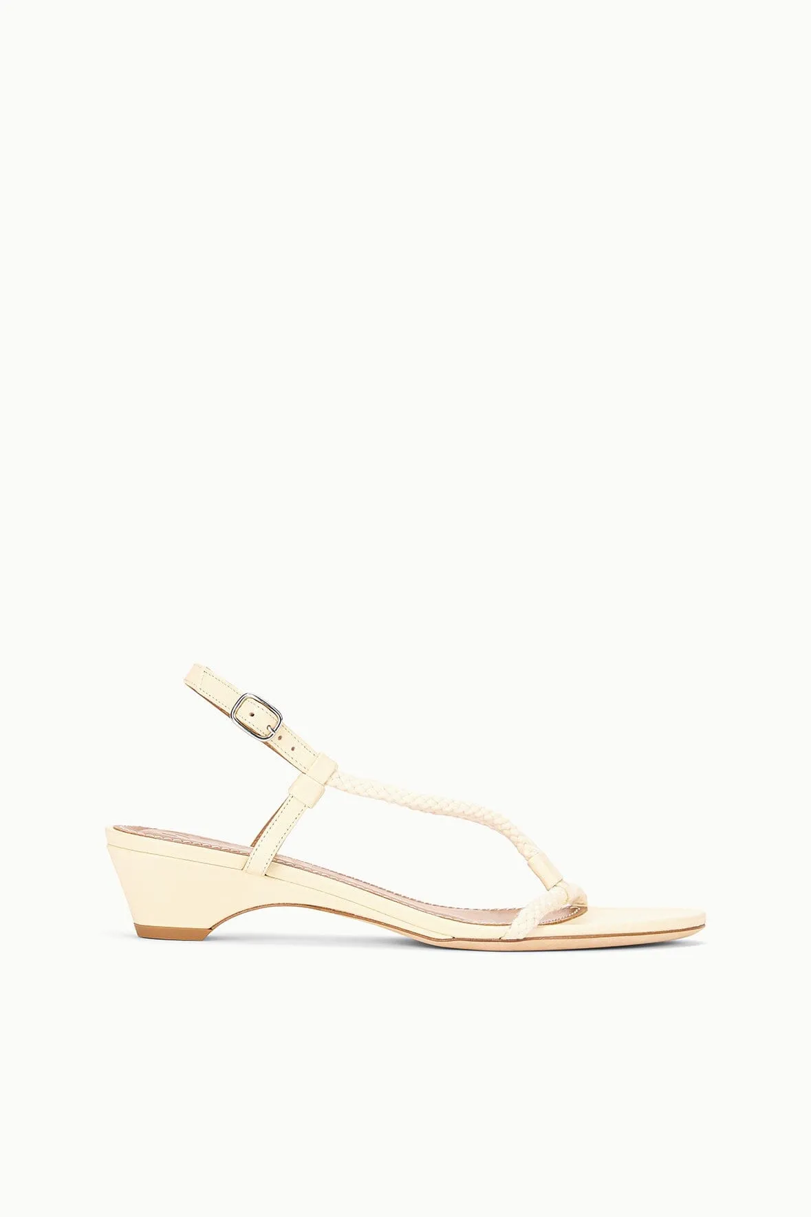EDEN SANDAL | CREAM sold by STAUD