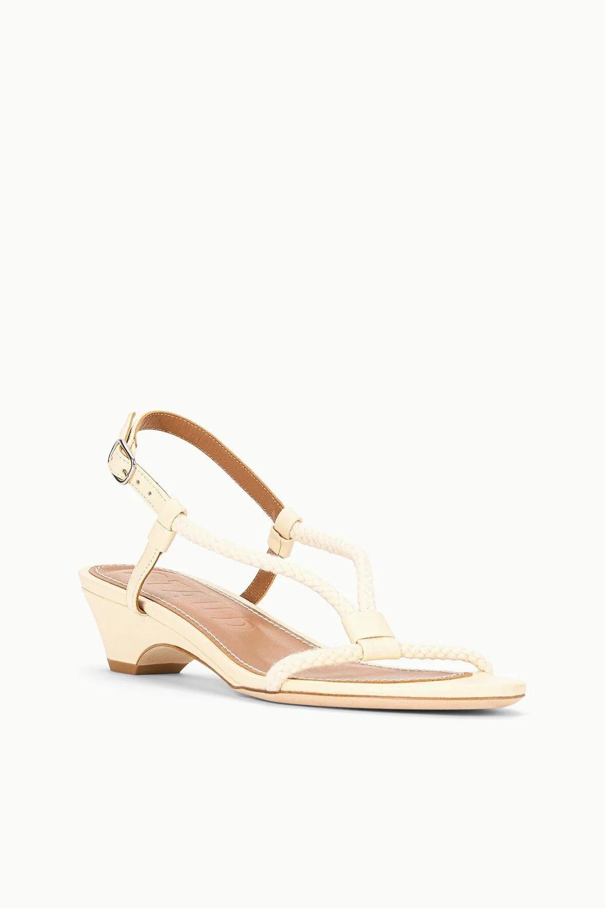 EDEN SANDAL | CREAM sold by STAUD product image thumbnail 3