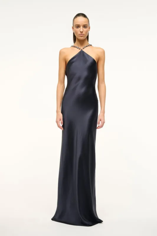 CADENCE DRESS | NAVY sold by STAUD