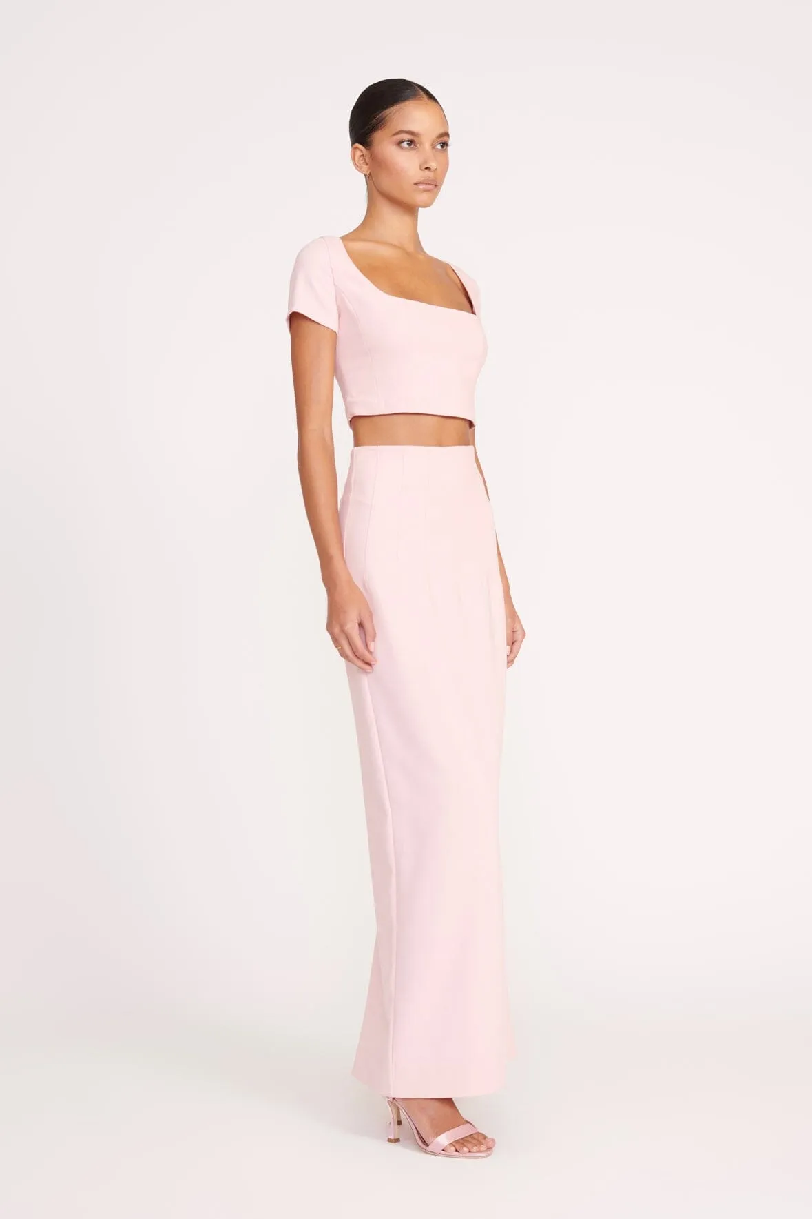 JEREMIAH SKIRT | CHERRY BLOSSOM sold by STAUD product image thumbnail 3