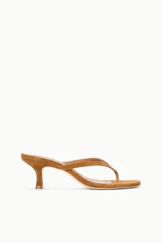 FREJA KITTEN HEEL | TAN sold by STAUD