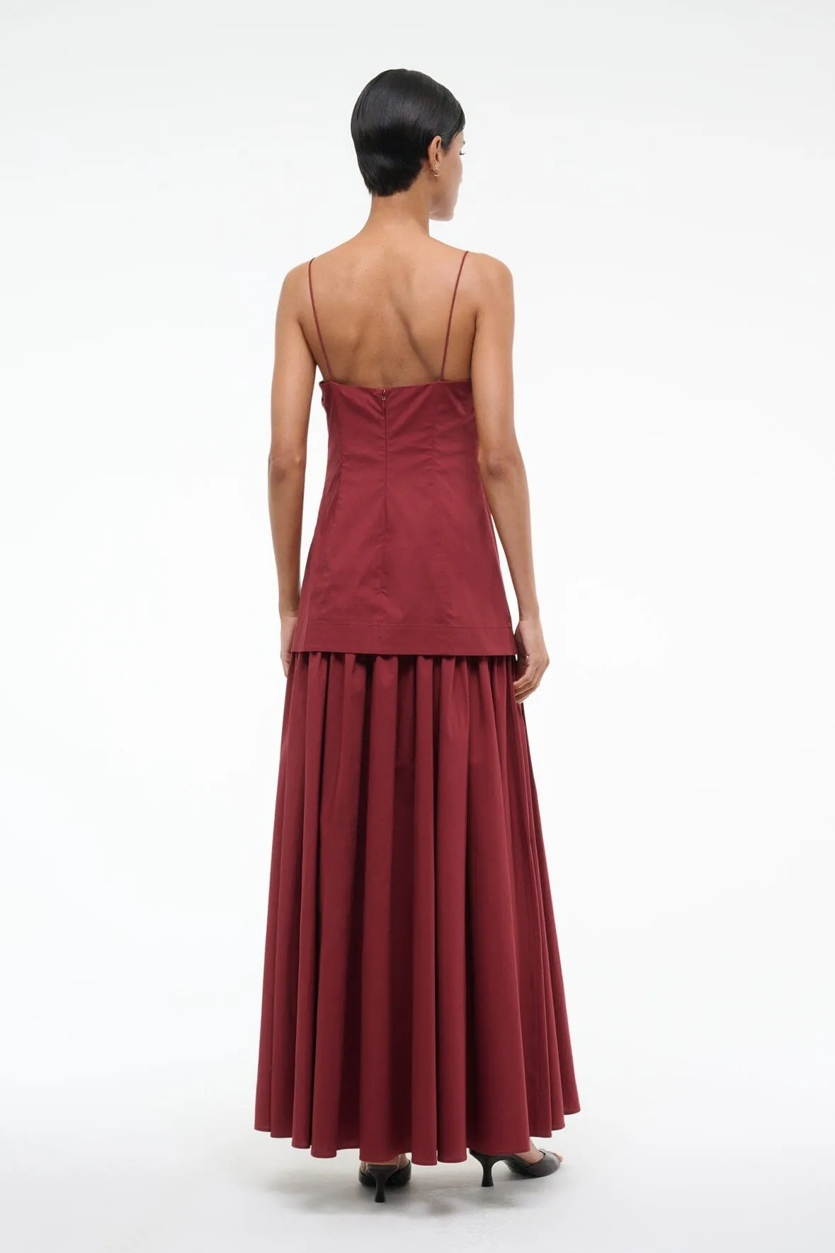 ARI DRESS | SANGRIA sold by STAUD product image thumbnail 3