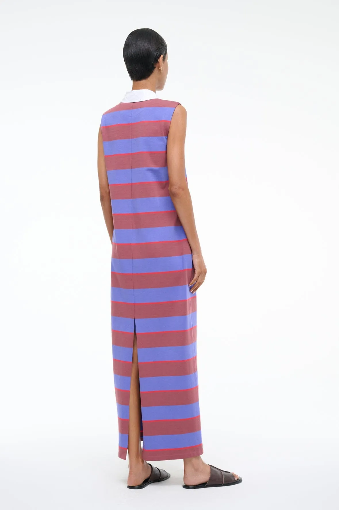 JULIUS DRESS | ATLAS RUGBY STRIPE sold by STAUD product image thumbnail 5