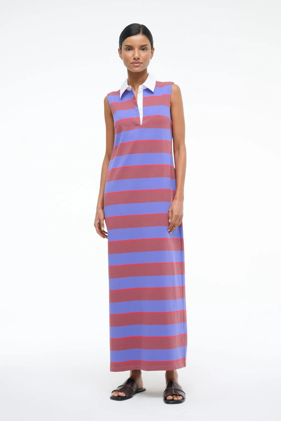JULIUS DRESS | ATLAS RUGBY STRIPE sold by STAUD product image thumbnail 2