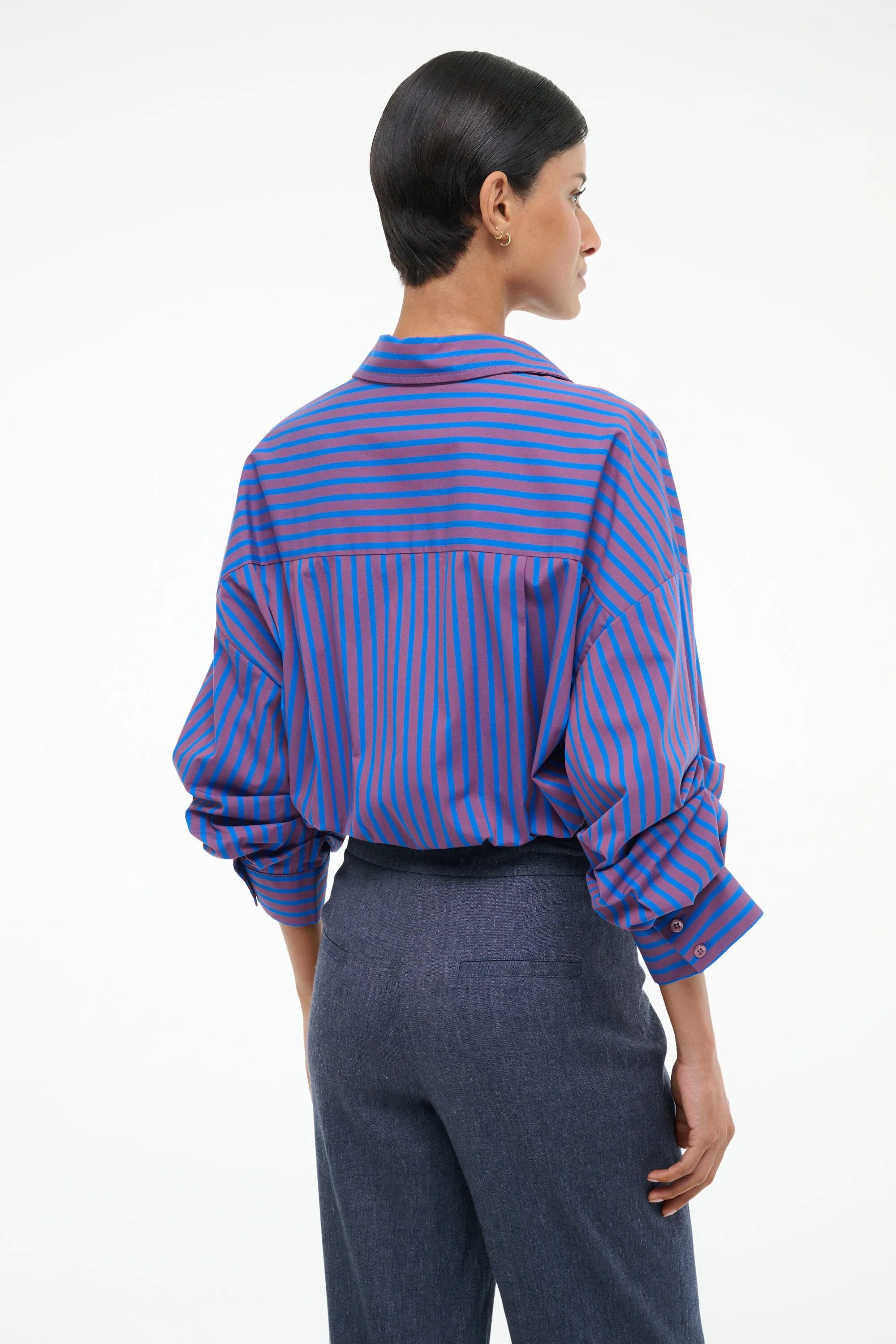 TRAVERSE BODYSUIT | ATLAS STRIPE sold by STAUD product image thumbnail 5