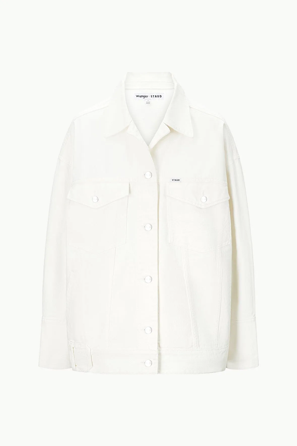 CUSTOM STAUD x C.BONZ THE BIGGEST JEAN JACKET | WHITE sold by STAUD product image thumbnail 5