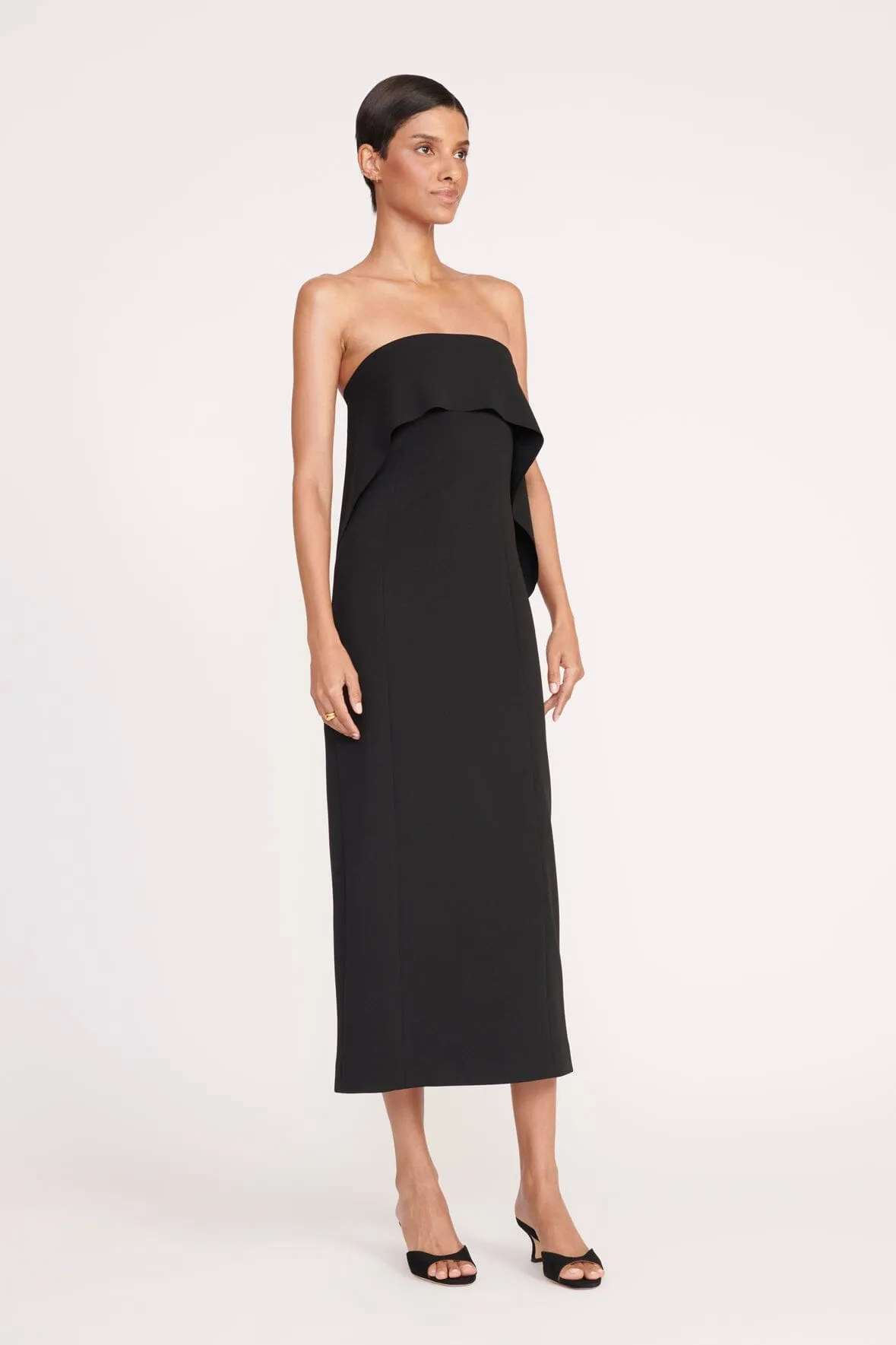 SCARLETT DRESS | BLACK sold by STAUD product image thumbnail 3