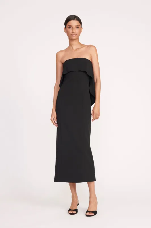 SCARLETT DRESS | BLACK made by STAUD
