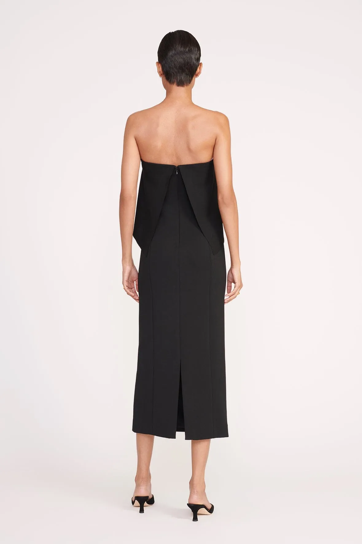 SCARLETT DRESS | BLACK sold by STAUD product image thumbnail 4