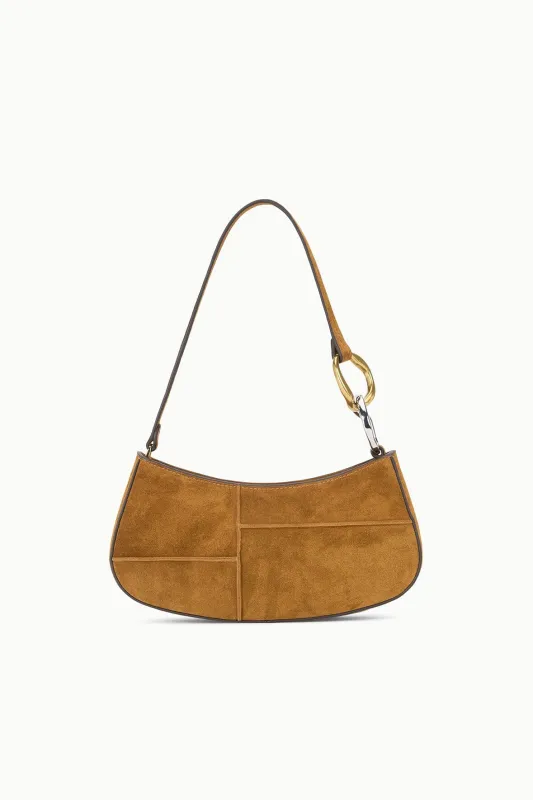OLLIE BAG | TAN SUEDE sold by STAUD
