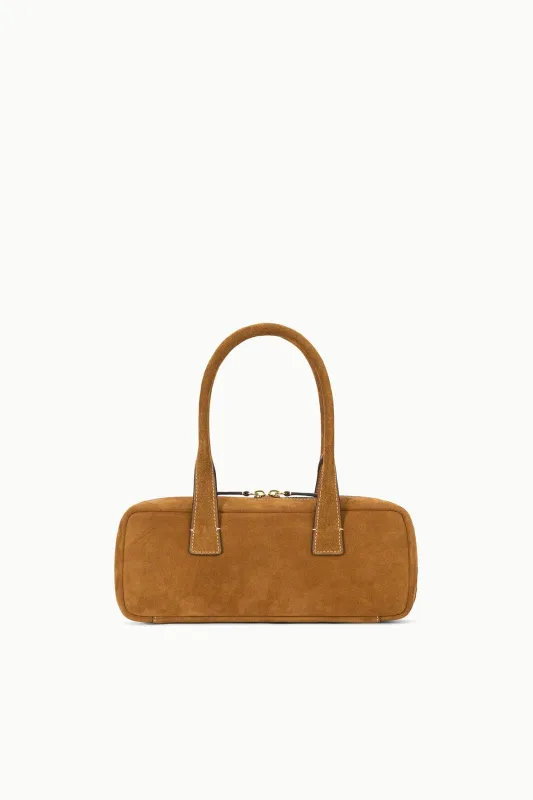 DUDE SHOULDER BAG | TAN SUEDE sold by STAUD