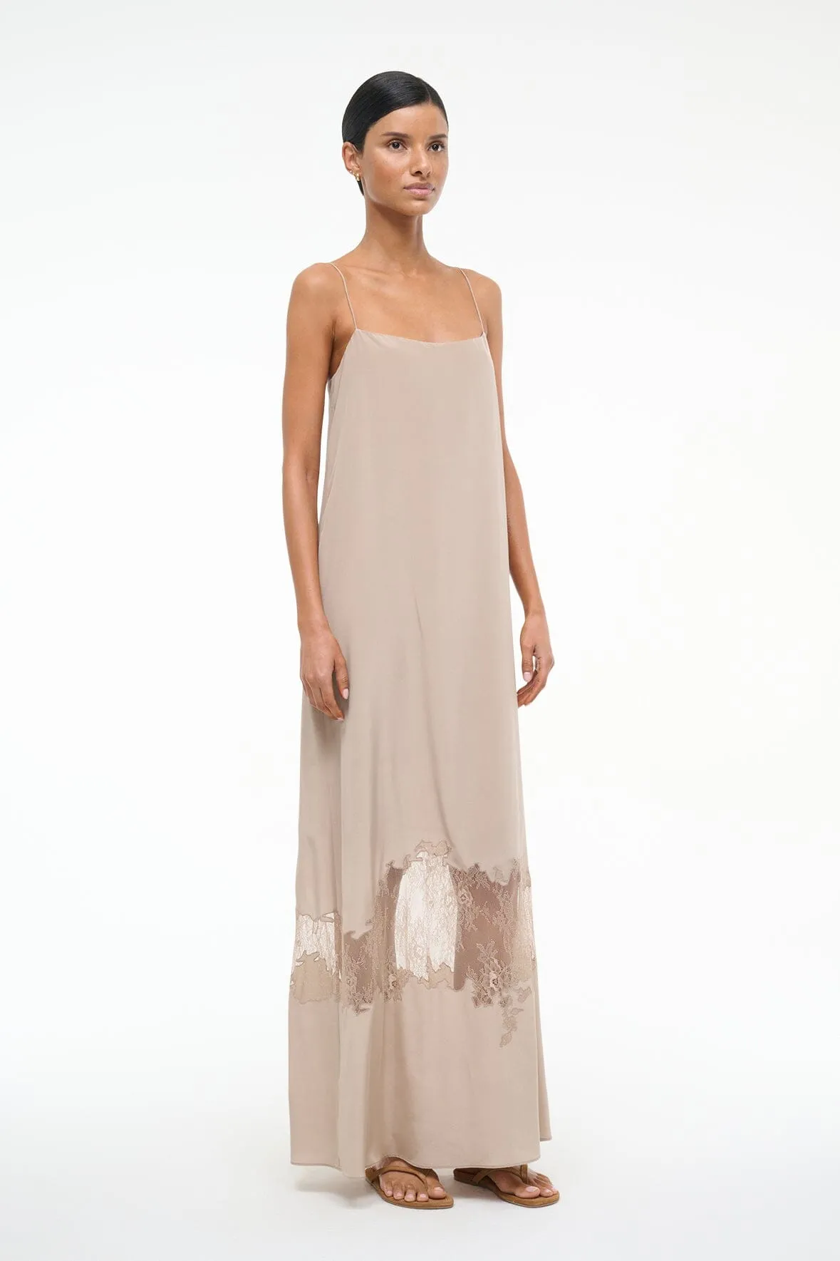 DELFINA SILK DRESS | DUNE sold by STAUD product image thumbnail 2