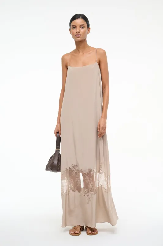 DELFINA SILK DRESS | DUNE sold by STAUD