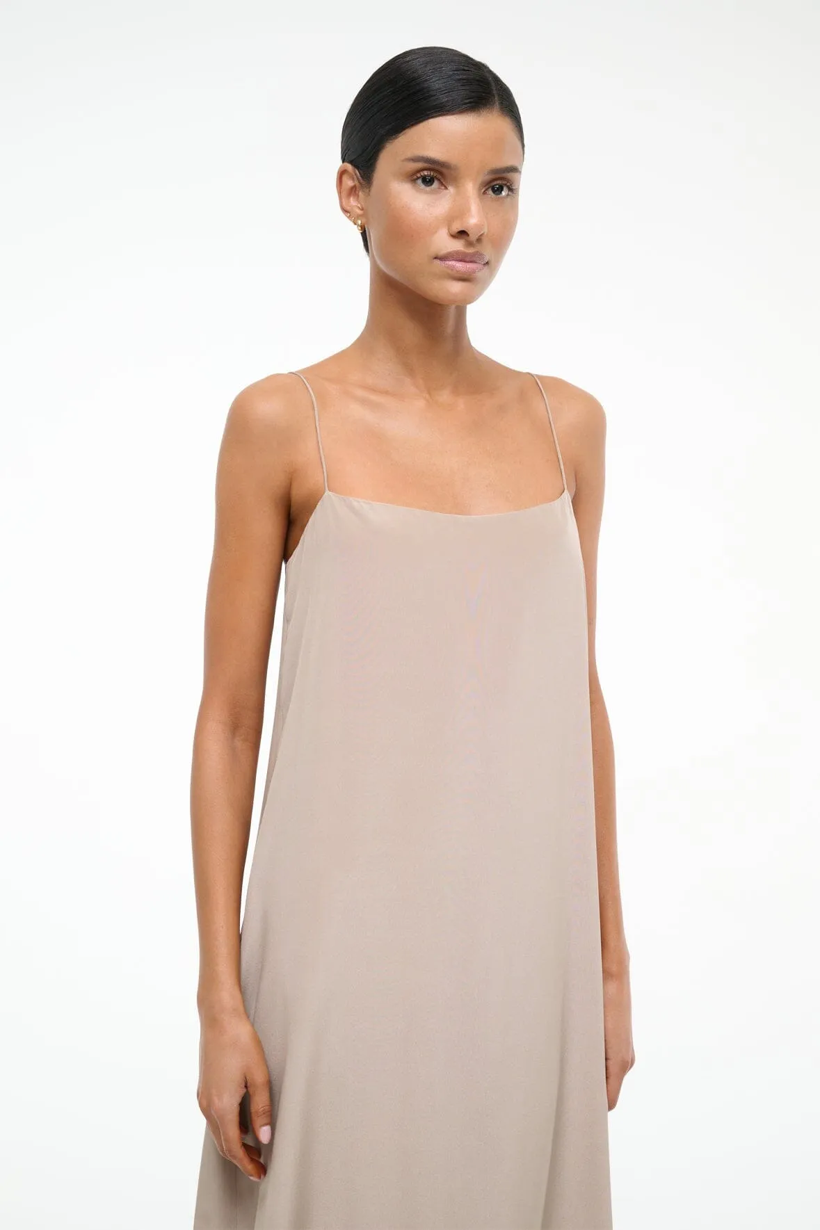 DELFINA SILK DRESS | DUNE sold by STAUD product image thumbnail 5