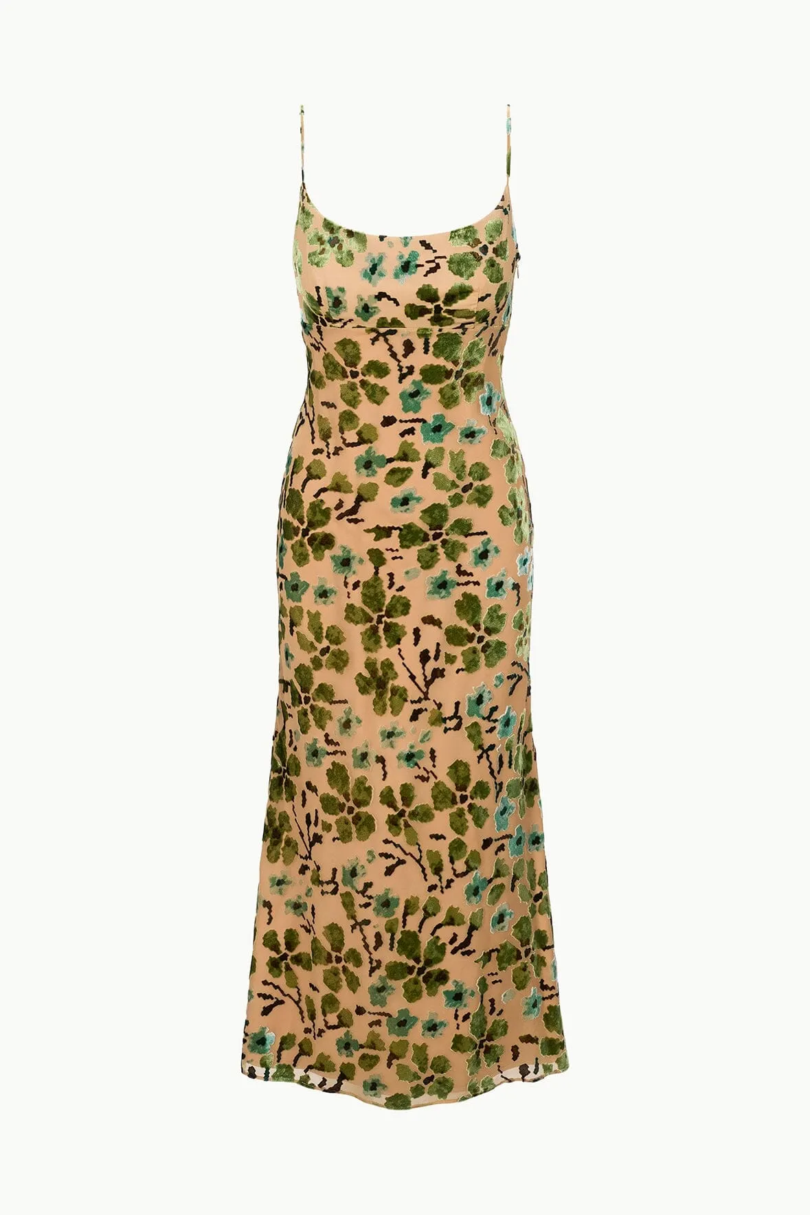 DIANNA DRESS | MOSS FLORAL TAPESTRY sold by STAUD product image thumbnail 5