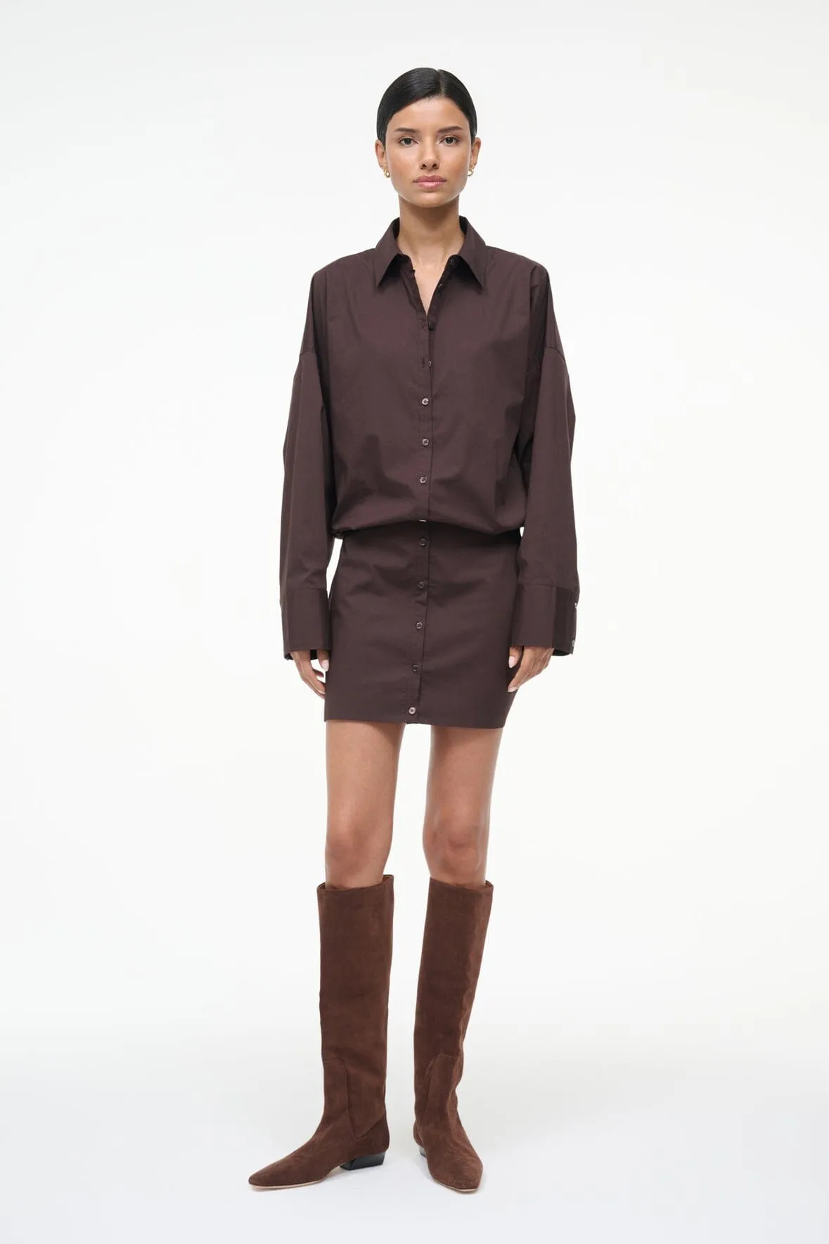 CYNTHIA DRESS | EARTH sold by STAUD product image thumbnail 5