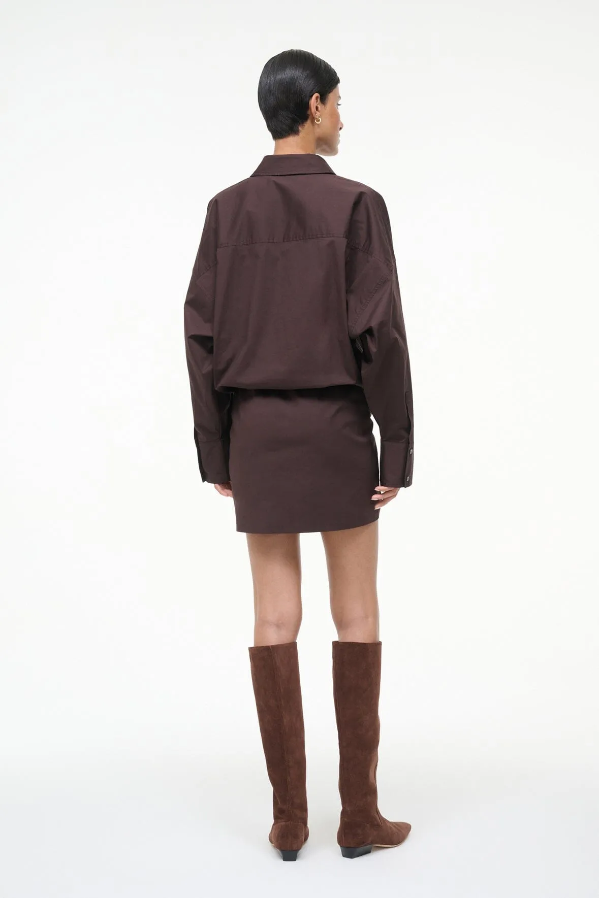 CYNTHIA DRESS | EARTH sold by STAUD product image thumbnail 4