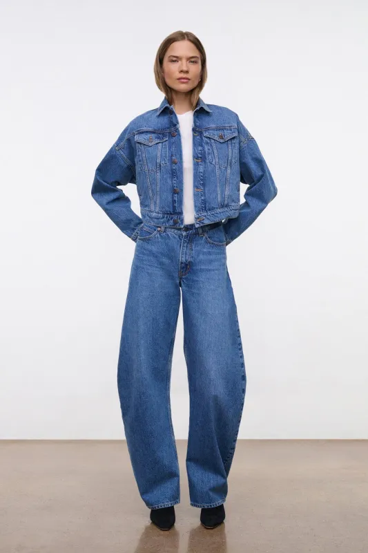 GLEN DENIM JACKET | VINTAGE WASH sold by STAUD