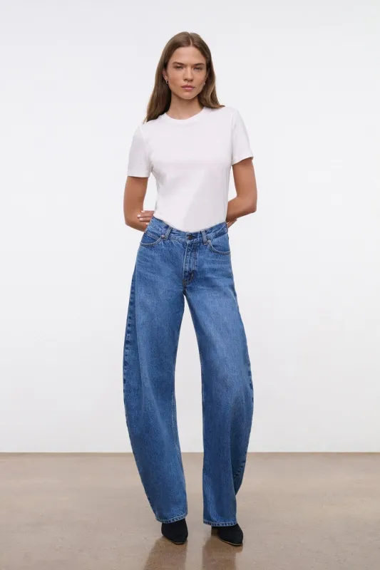 JACKSON BARREL JEAN | VINTAGE WASH sold by STAUD