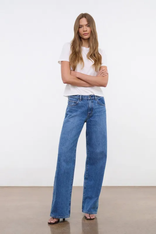 GUS RELAXED JEAN | VINTAGE WASH sold by STAUD