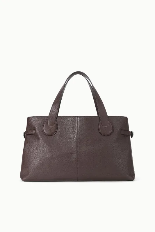 PIPER TOTE | ESPRESSO sold by STAUD