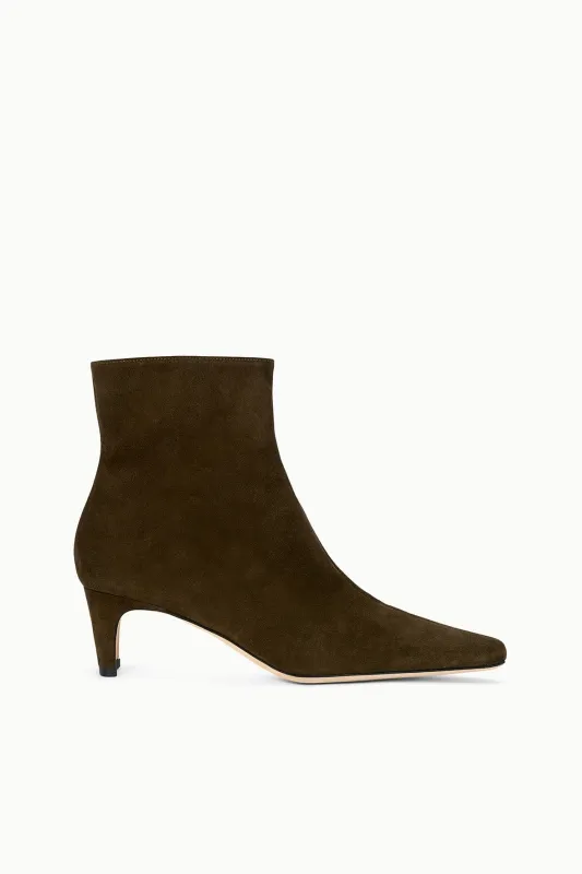 WALLY ANKLE BOOT | TRUFFLE SUEDE sold by STAUD