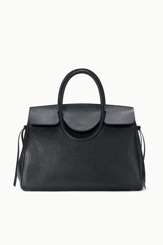 LARGE MAUDE CARRYALL | BLACK sold by STAUD