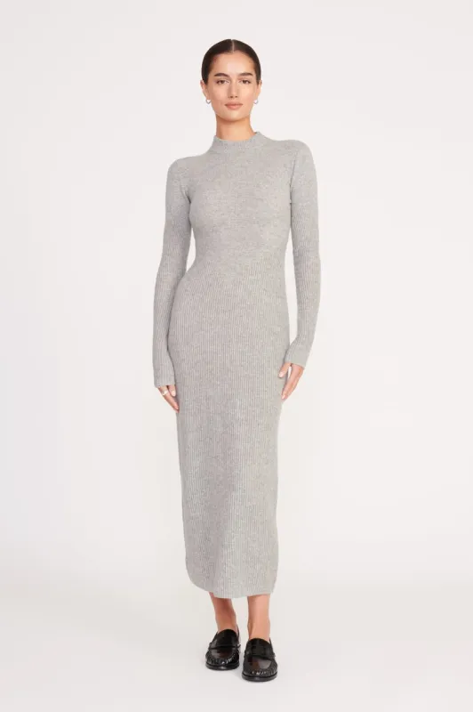 RAMONA DRESS | HEATHER GREY sold by STAUD