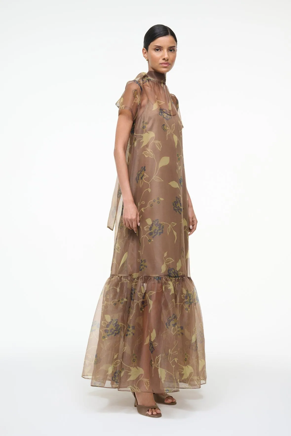 CALLUNA DRESS | VINTAGE FLORAL sold by STAUD product image thumbnail 4