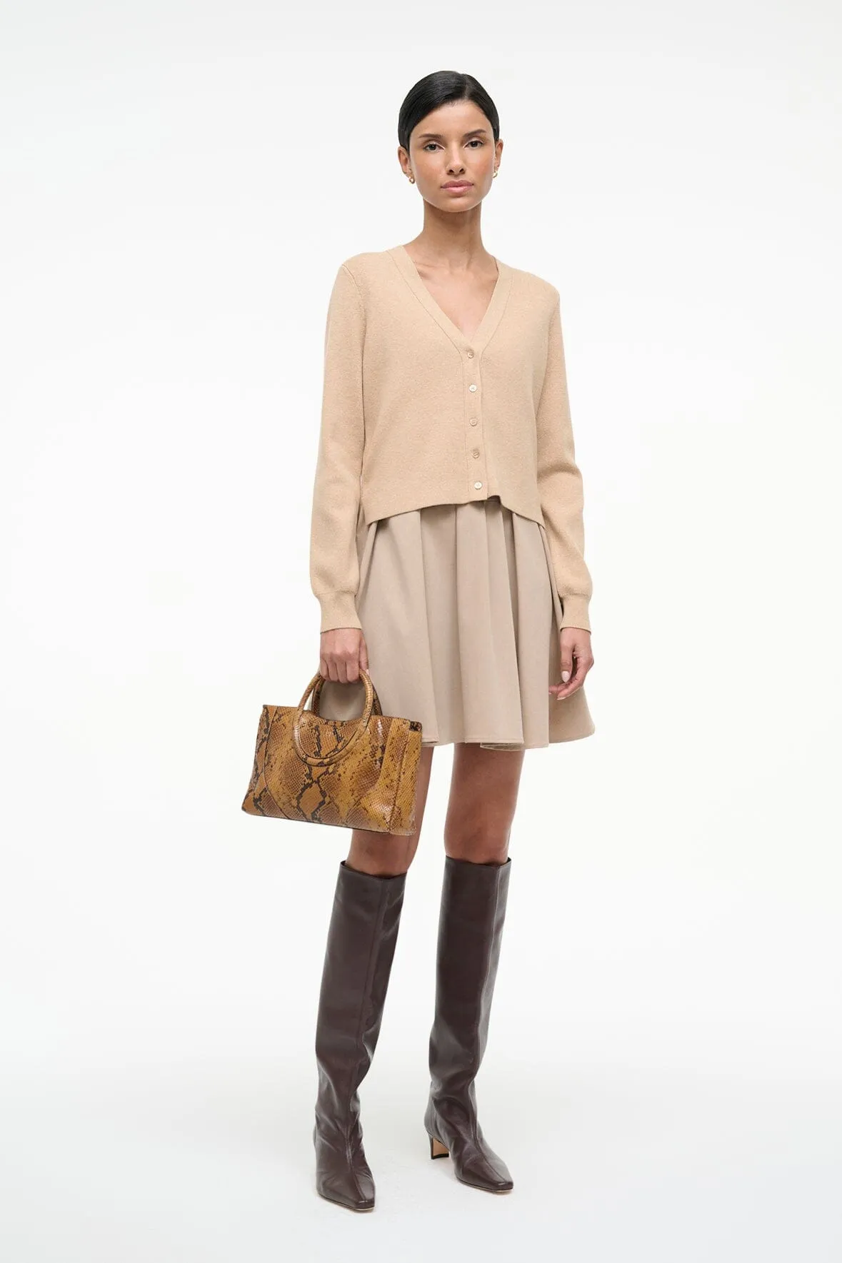 MAUDE MINI SATCHEL | SNAKE sold by STAUD product image thumbnail 4