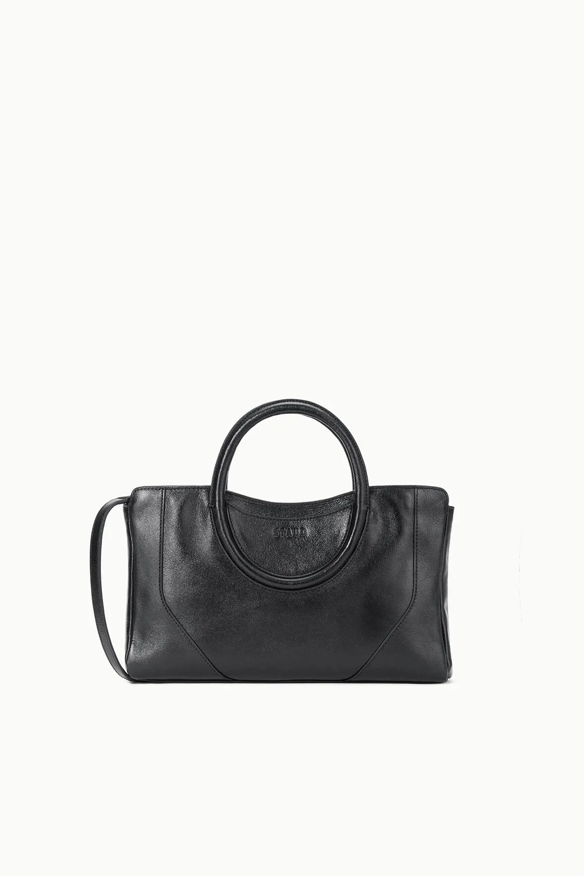 MAUDE MINI SATCHEL | BLACK sold by STAUD