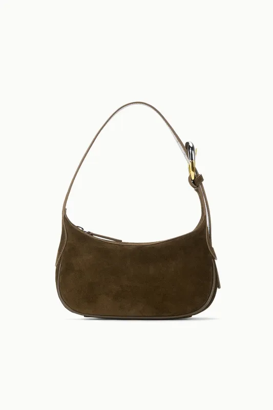 OWEN BAG | TRUFFLE SUEDE sold by STAUD