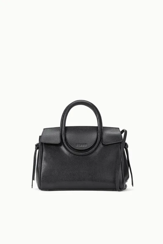 MAUDE MINI CARRYALL | BLACK sold by STAUD