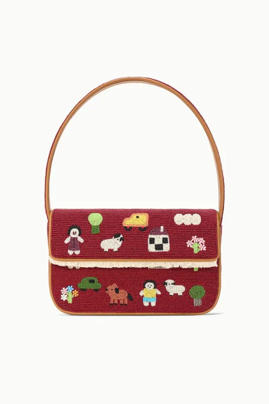 TOMMY BEADED BAG | FOLK TOWN sold by STAUD