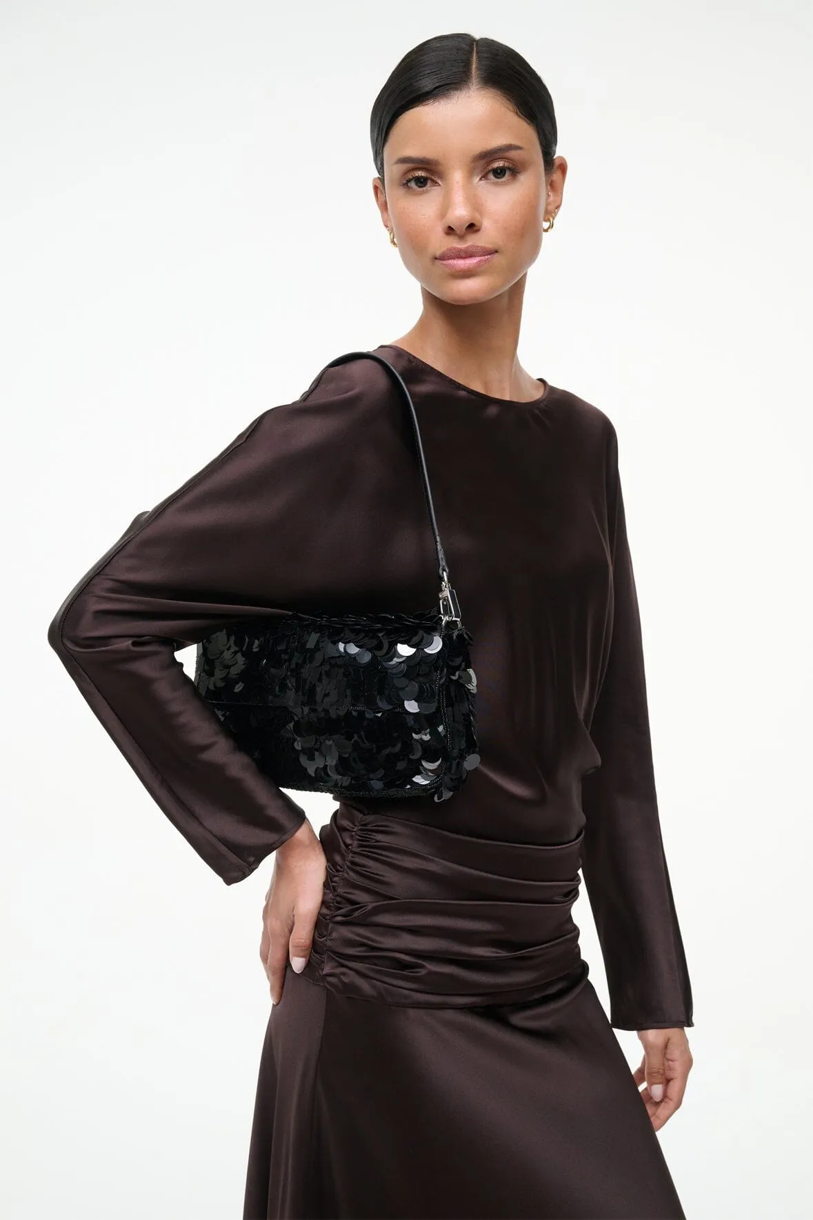 TIMMY SHOULDER BAG | BLACK sold by STAUD product image thumbnail 2