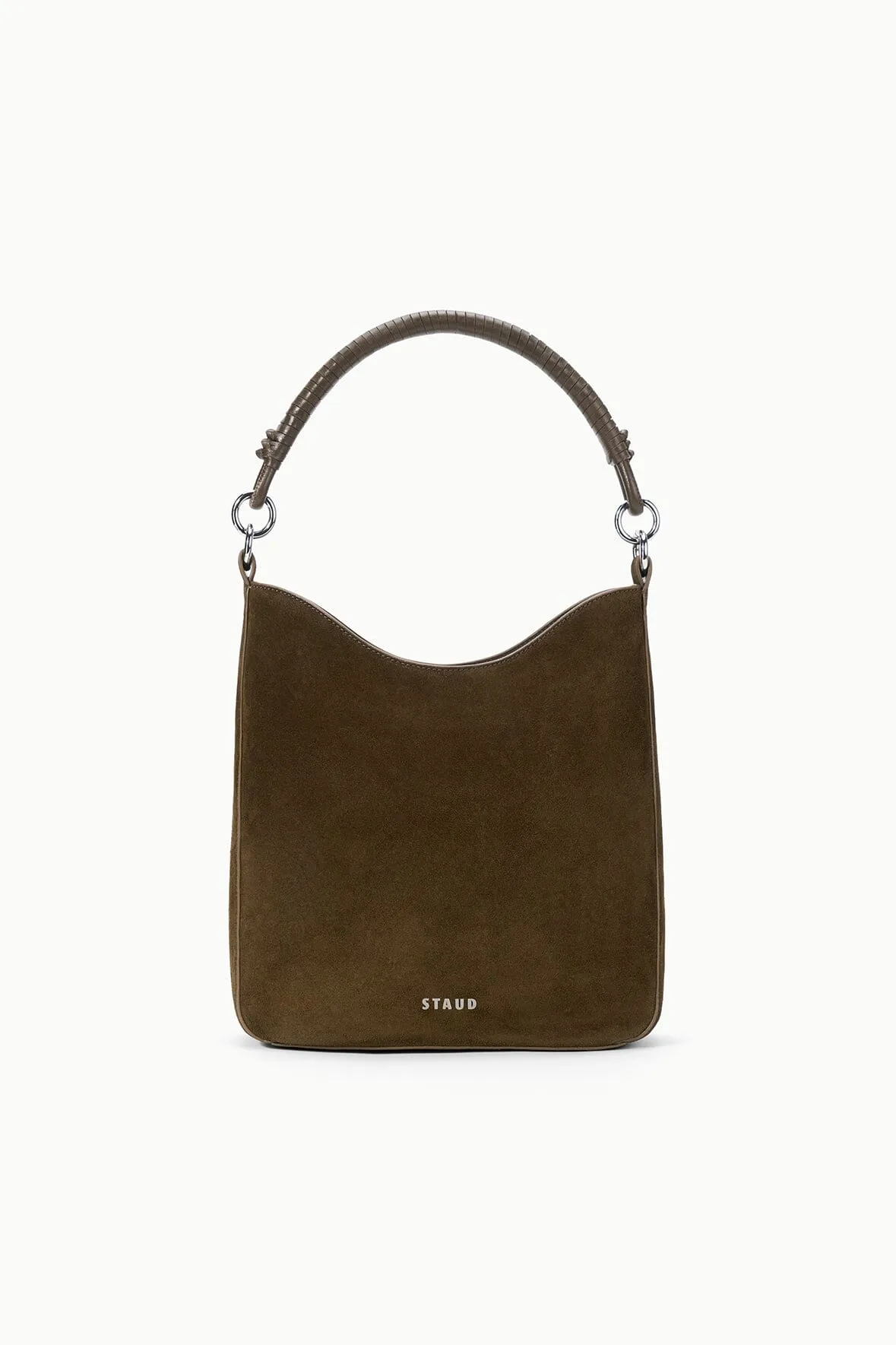 MEL SHOULDER BAG | TRUFFLE SUEDE sold by STAUD product image thumbnail 3