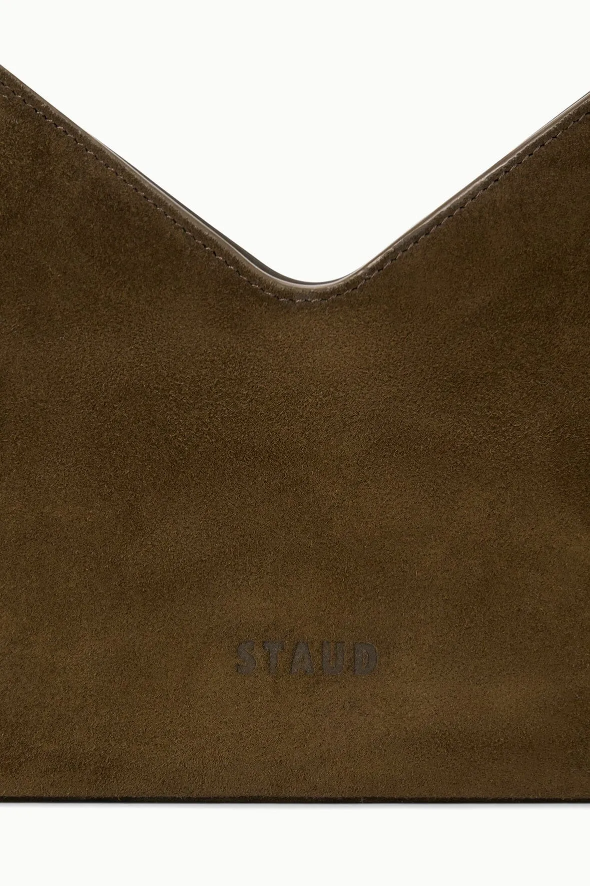 VALERIE SHOULDER BAG | TRUFFLE SUEDE sold by STAUD product image thumbnail 5