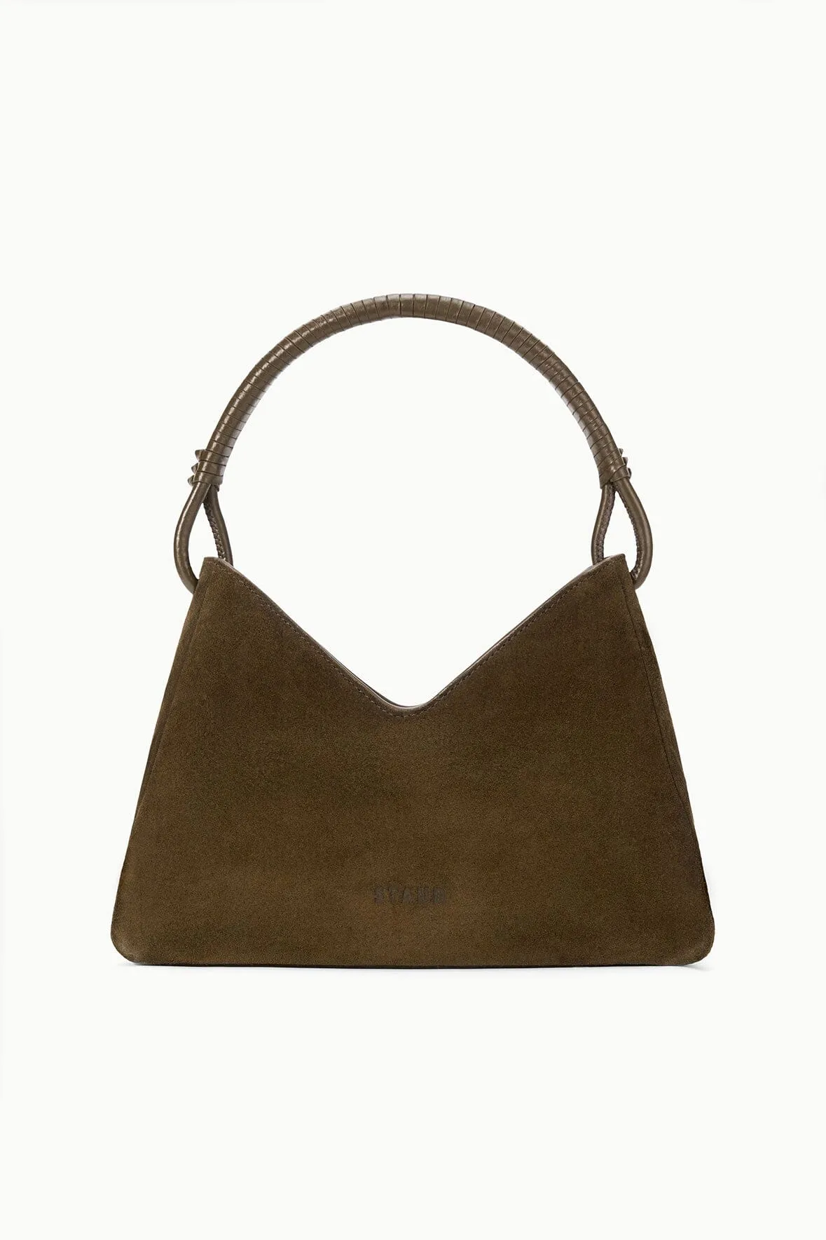 VALERIE SHOULDER BAG | TRUFFLE SUEDE sold by STAUD product image thumbnail 3