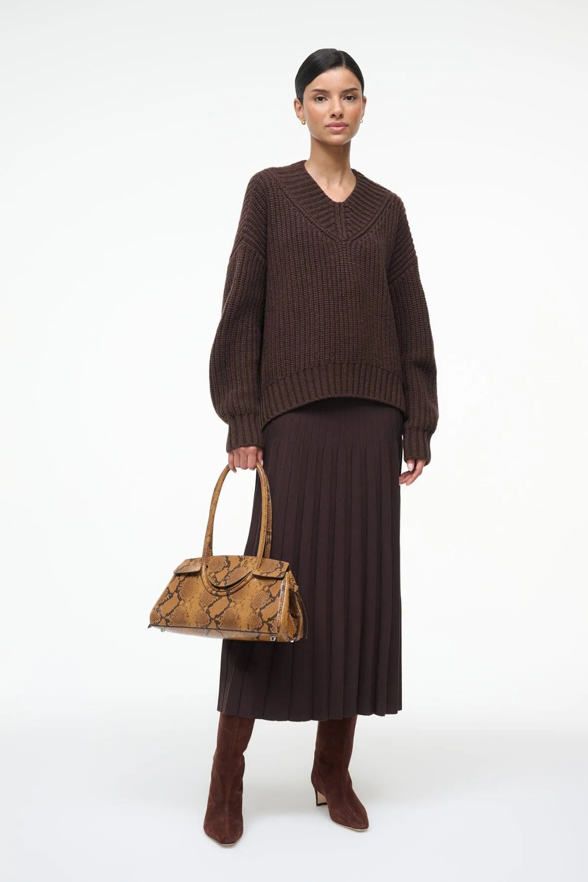 MAUDE SHOULDER BAG | SNAKE sold by STAUD product image thumbnail 2