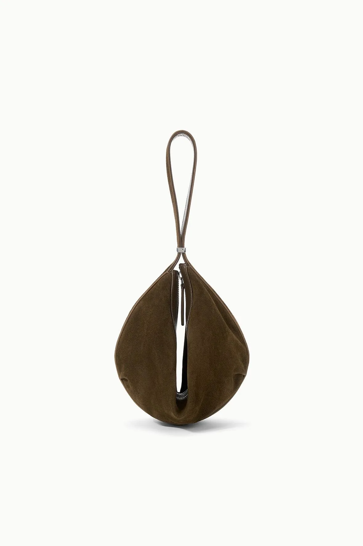 DEMY SHOULDER BAG | TRUFFLE SUEDE sold by STAUD product image thumbnail 5
