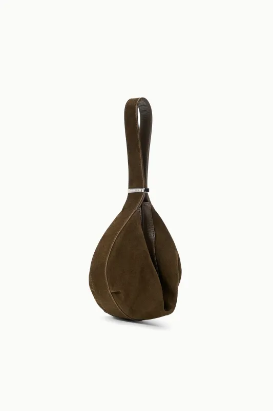 DEMY SHOULDER BAG | TRUFFLE SUEDE sold by STAUD