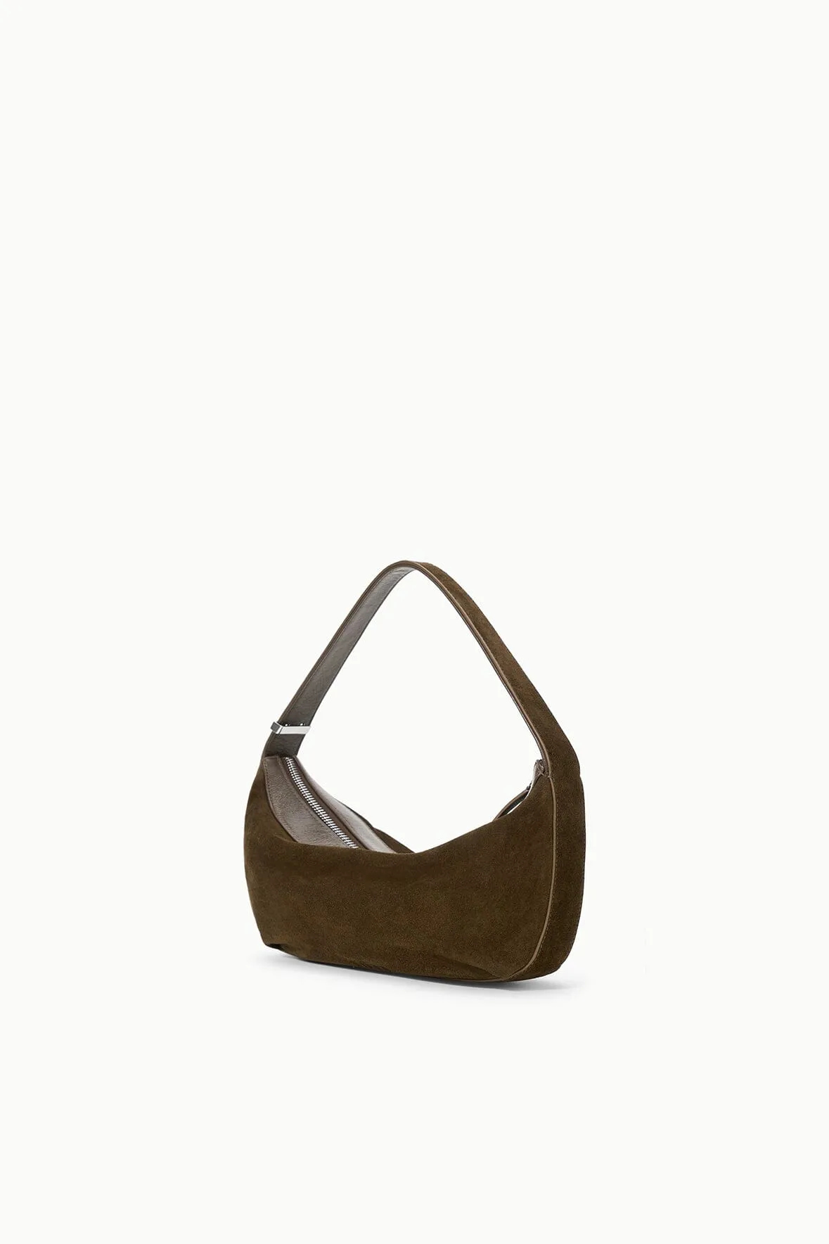 DEMY SHOULDER BAG | TRUFFLE SUEDE sold by STAUD product image thumbnail 3