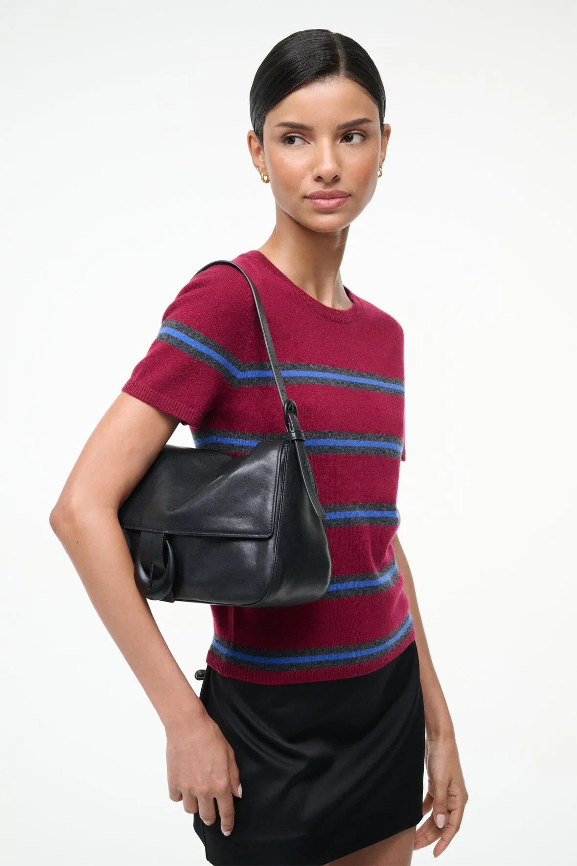 HARLOW MEDIUM BAG | BLACK sold by STAUD product image thumbnail 2