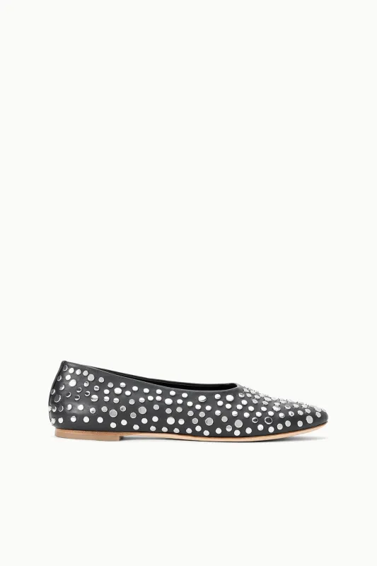 ALBA BALLET FLAT | RIVETS sold by STAUD